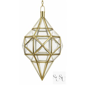 Marrakech Gold geometrikus függőlámpa