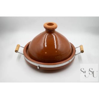 Marokkói tajine tál fémszegély 