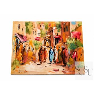Medina fekvő vászonkép 40x30 cm